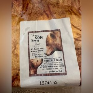 To Son Throw Blanket